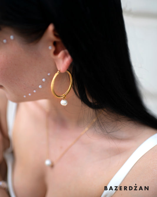 Pearl Earrings by Nayda Jewelry