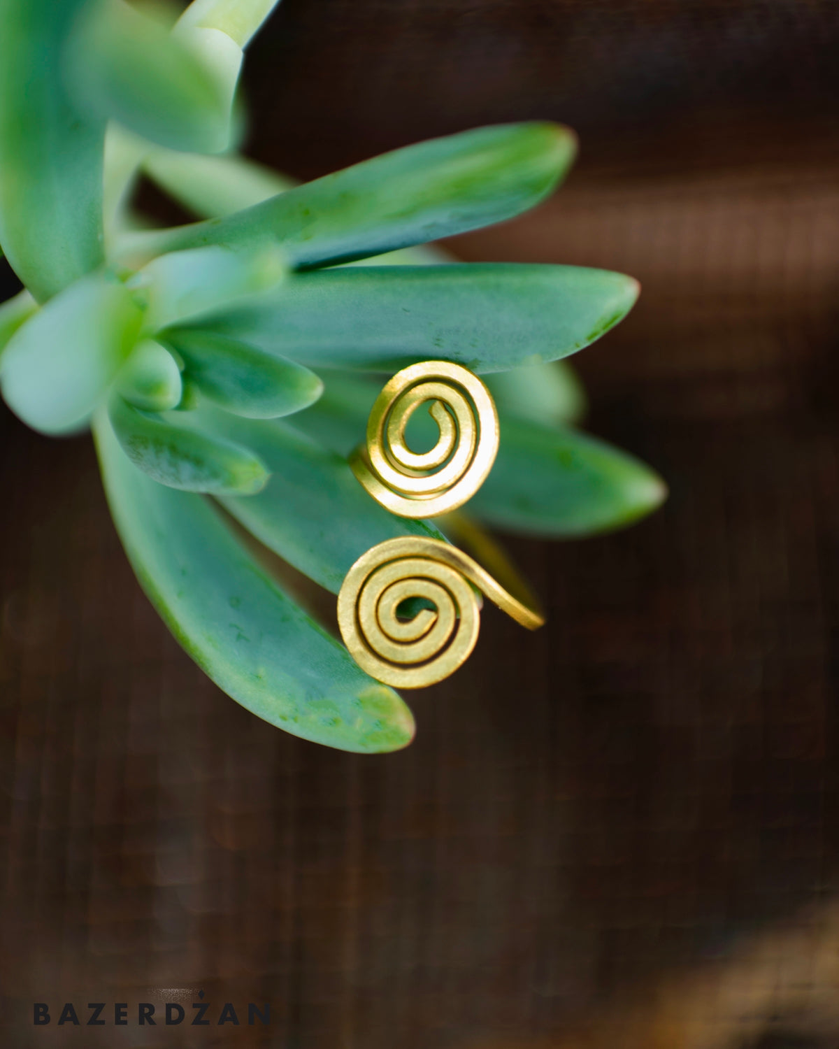 Brass Rings Inspired by Stećak