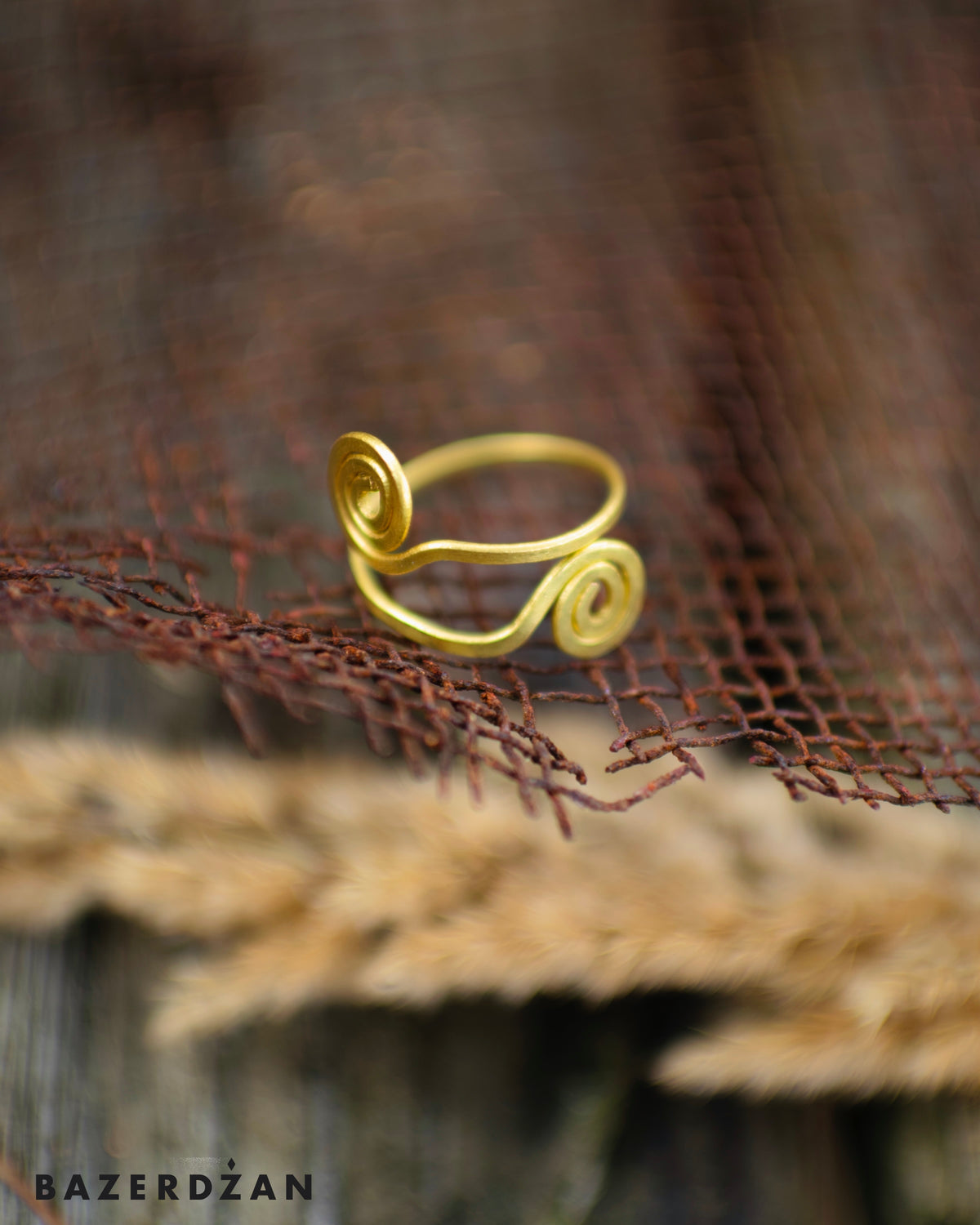 Brass Rings Inspired by Stećak