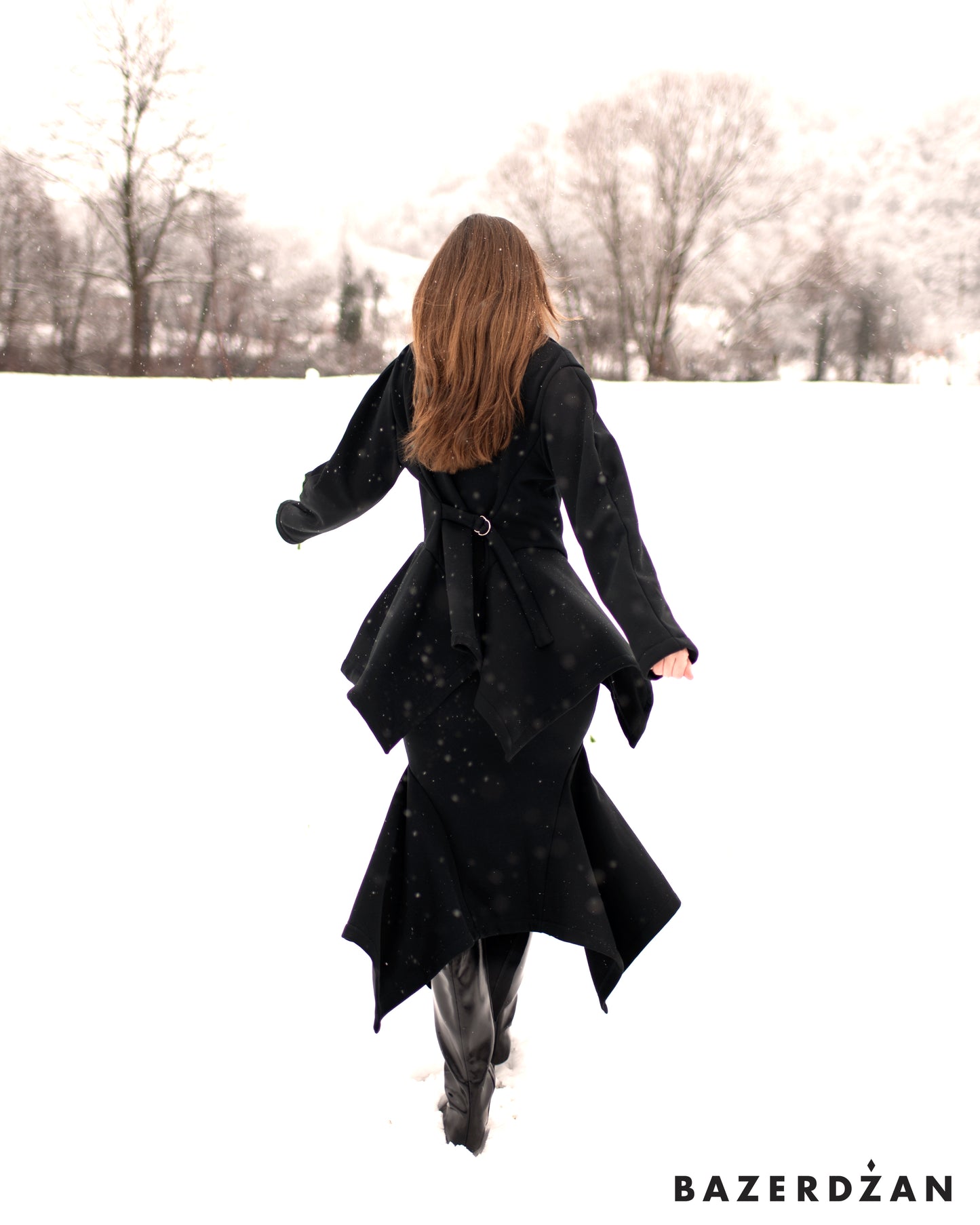 VATRA skirt in black