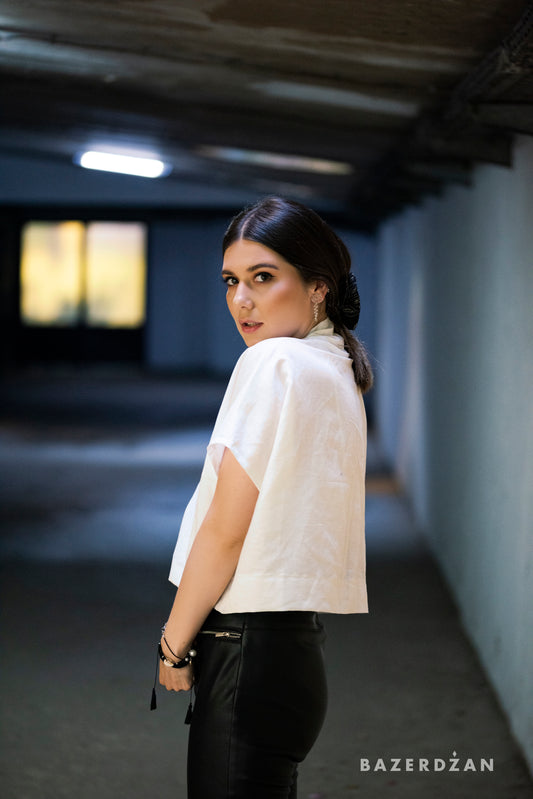 Linen Top / Shirt - Bazerdzan
