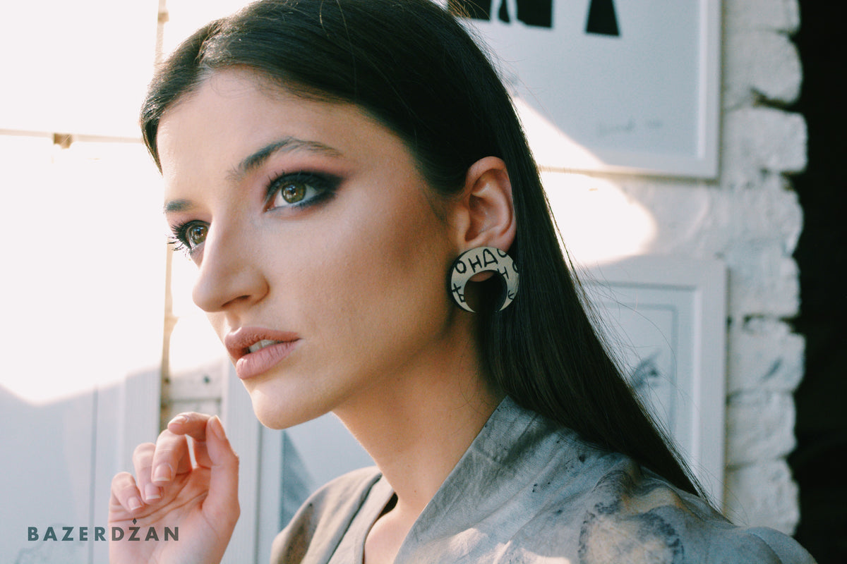 Moon Bosancica Earrings - by IVYQ studio - Bazerdzan